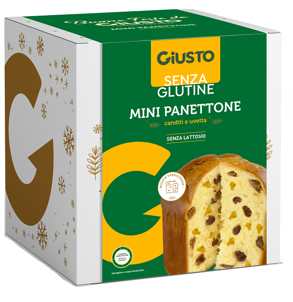GIUSTO S/G Panett.Mini Uv/Cand