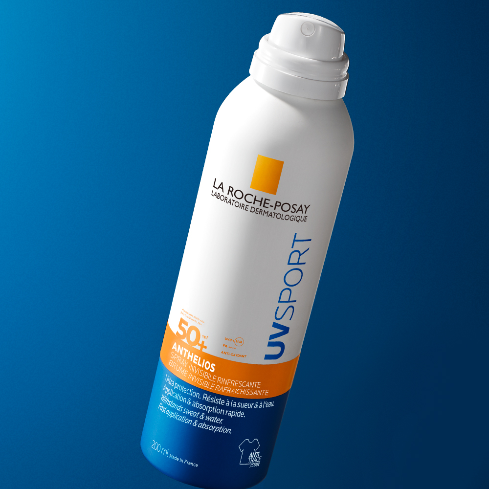 La Roche-Posay Anthelios Uvsport SPF50+ - Spray Solare Invisibile Rinfrescante Viso E Corpo 200 ml