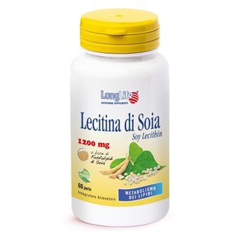LongLife Lecitina Di Soia Integratore Per Il Colesterolo 60 Perle