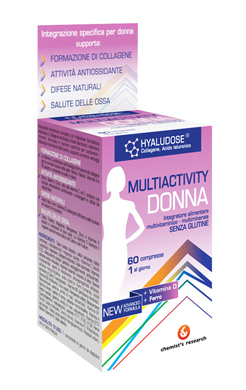 Multiactivity Donna Integratore Vitamine e Minerali 60 Compresse