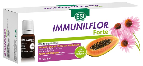 IMMUNILFLOR Fte Papaya 12x15ml - SCADENZA 31 AGOSTO 2026