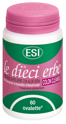 LE DIECI ERBE COLON CLEANSE CLEAN 60 OVALETTE